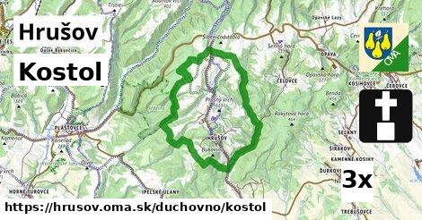 Kostol, Hrušov