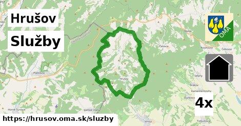 služby v Hrušov