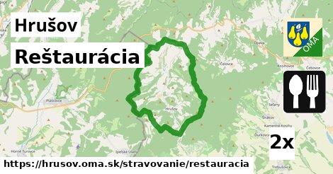 Reštaurácia, Hrušov