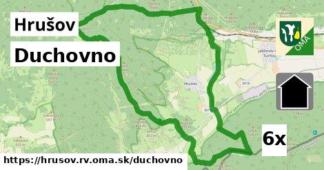 duchovno v Hrušov, okres RV