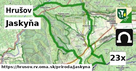 Jaskyňa, Hrušov, okres RV