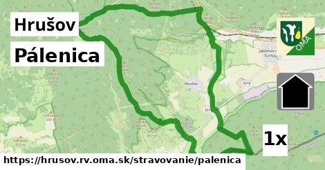 Pálenica, Hrušov, okres RV