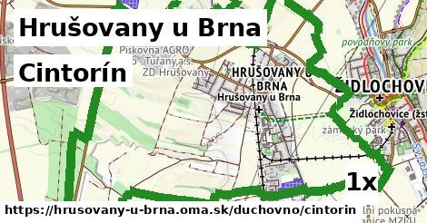 Cintorín, Hrušovany u Brna