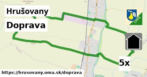 doprava v Hrušovany