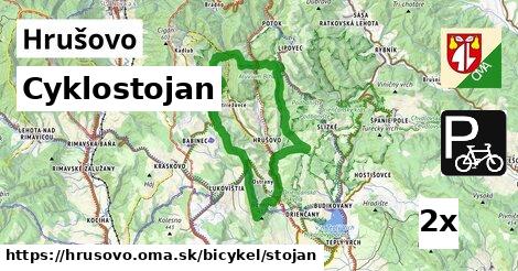 cyklostojan v Hrušovo