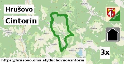 Cintorín, Hrušovo