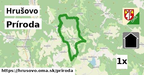 príroda v Hrušovo