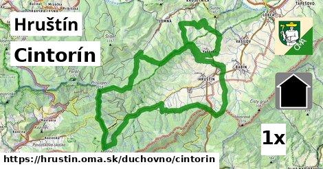 Cintorín, Hruštín