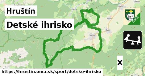 Detské ihrisko, Hruštín