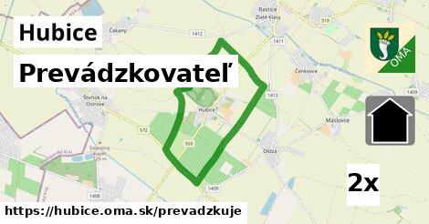 prevádzkovateľ v Hubice