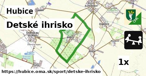 Detské ihrisko, Hubice