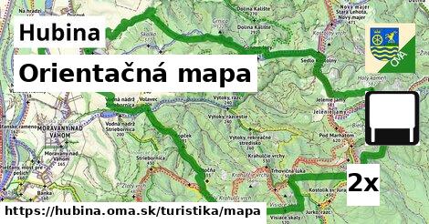 Orientačná mapa, Hubina