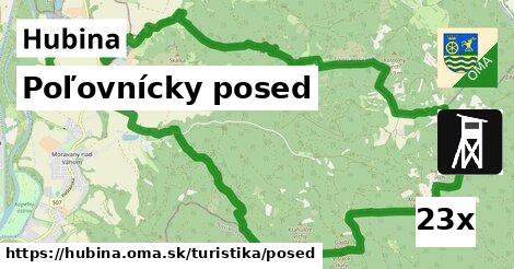 poľovnícky posed v Hubina