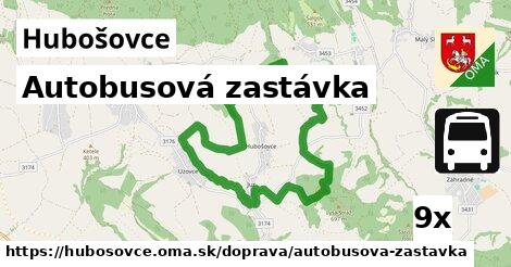 Autobusová zastávka, Hubošovce