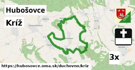 Kríž, Hubošovce