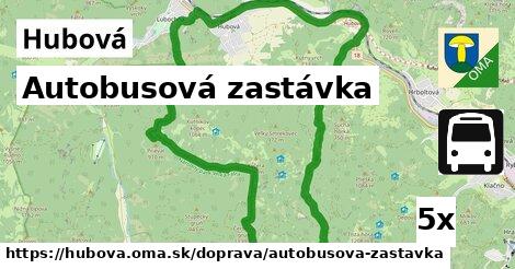 Autobusová zastávka, Hubová