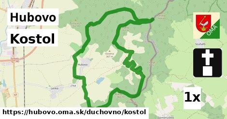 Kostol, Hubovo