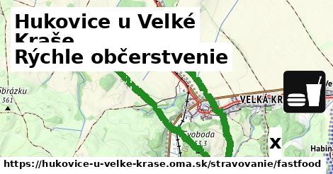 Všetky body v Hukovice u Velké Kraše