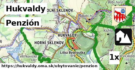 Penzión, Hukvaldy