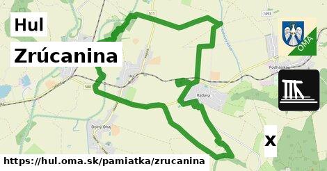 Zrúcanina, Hul