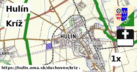 Kríž, Hulín