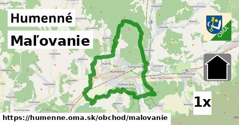 Maľovanie, Humenné