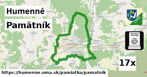 pamätník v Humenné