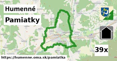 pamiatky v Humenné