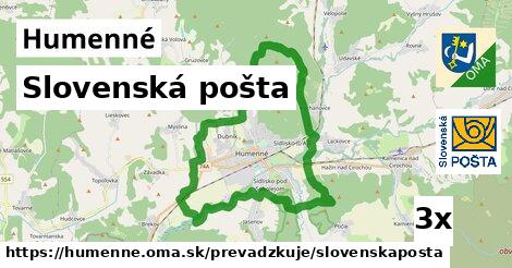 Slovenská pošta, Humenné