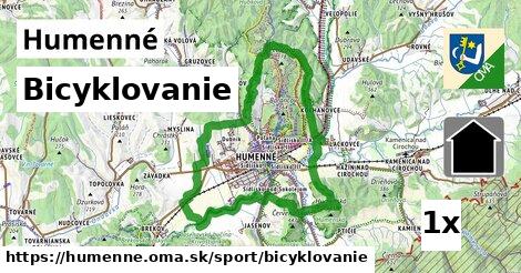 bicyklovanie v Humenné