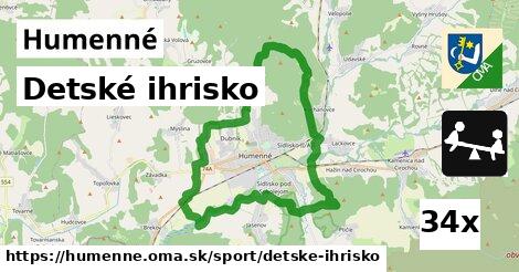 Detské ihrisko, Humenné