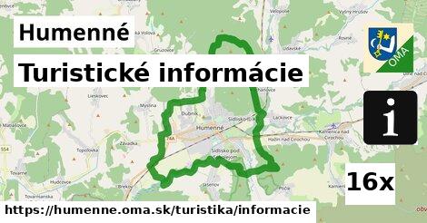 turistické informácie v Humenné