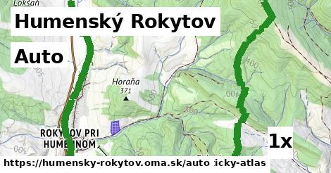 auto v Humenský Rokytov