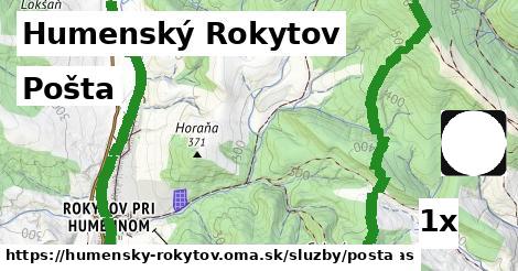 Pošta, Humenský Rokytov