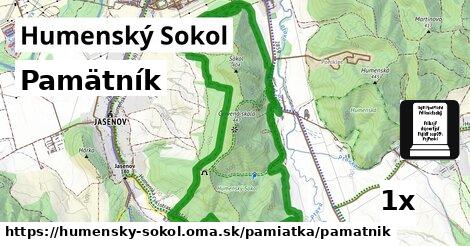 Pamätník, Humenský Sokol