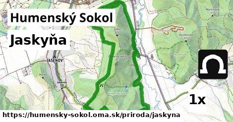 Jaskyňa, Humenský Sokol