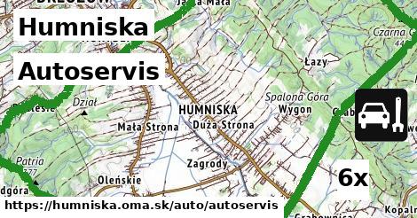 Autoservis, Humniska