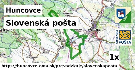 Slovenská pošta, Huncovce