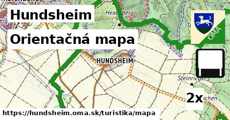 Orientačná mapa, Hundsheim