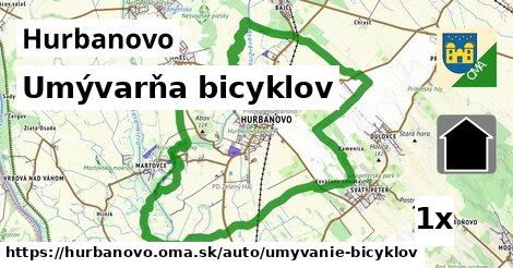 Umývarňa bicyklov, Hurbanovo