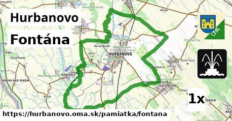 Fontána, Hurbanovo