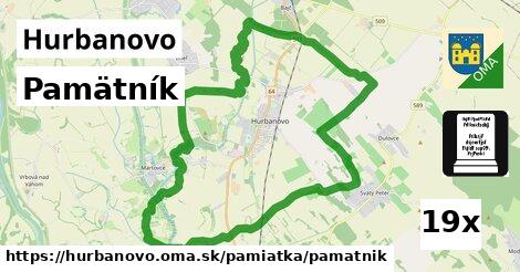 Pamätník, Hurbanovo