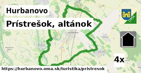 Prístrešok, altánok, Hurbanovo