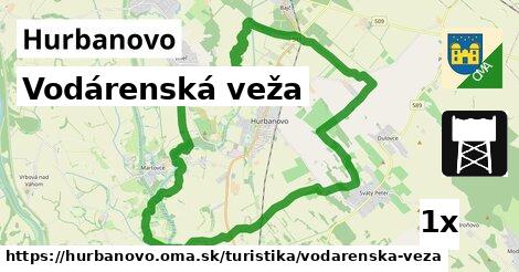 Vodárenská veža, Hurbanovo