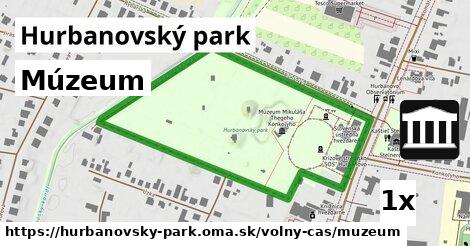 Múzeum, Hurbanovský park