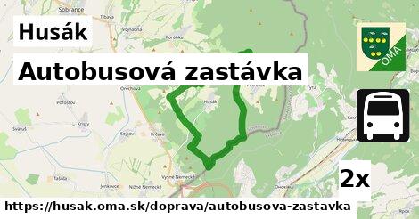 Autobusová zastávka, Husák