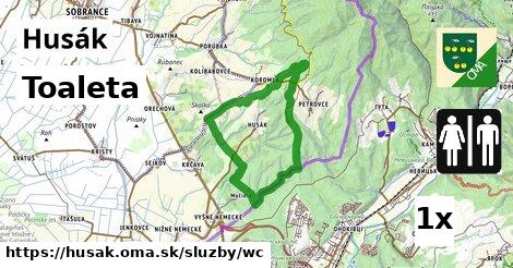 Toaleta, Husák
