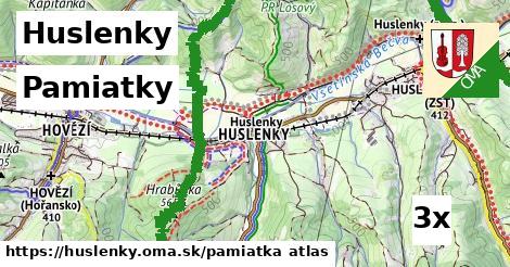 pamiatky v Huslenky