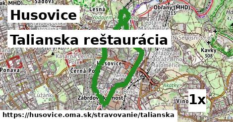 Talianska reštaurácia, Husovice