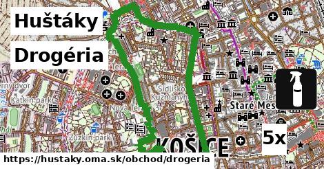 Drogéria, Huštáky